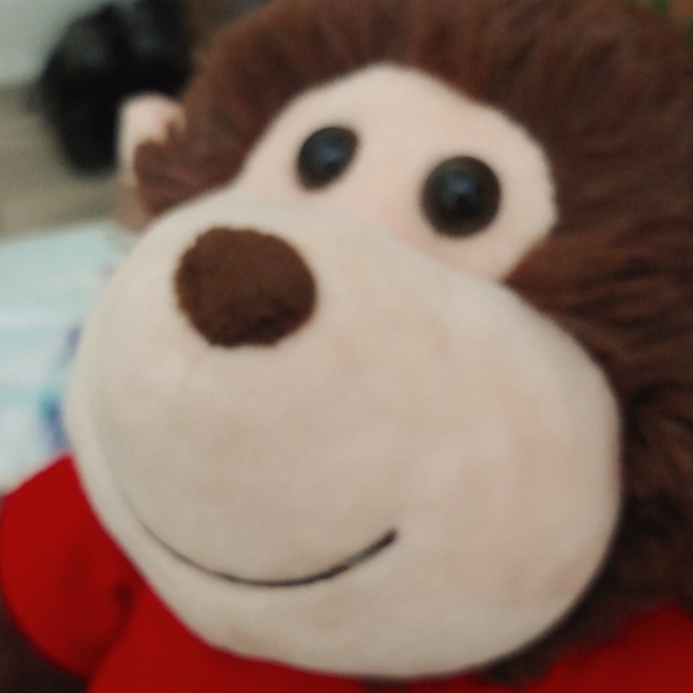 Swanson talking plush monkey - Picture 3 of 7